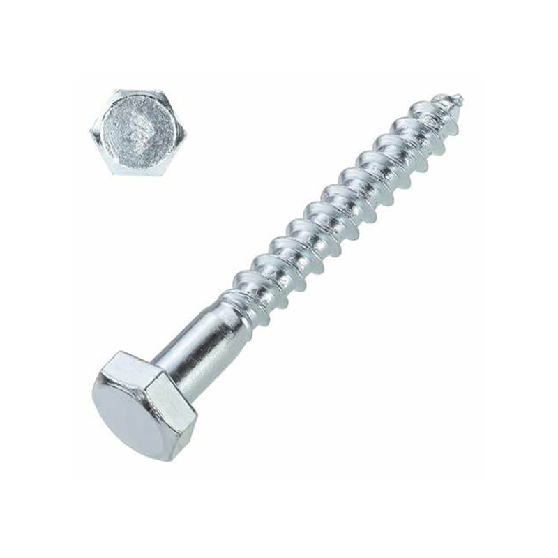 Șuruburi cu cap hexagonal din oțel carbon